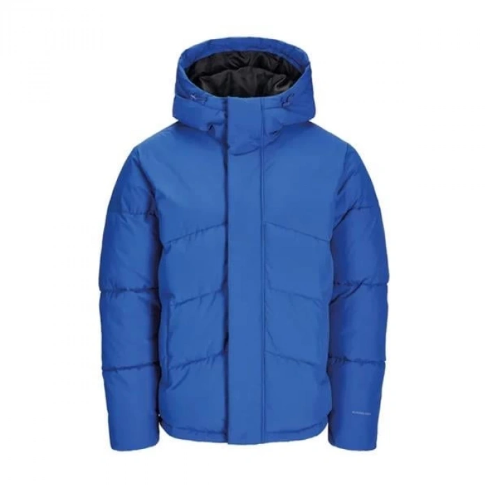 Su Geçirmez Şişşme Kapüşonlu Erkek Mont