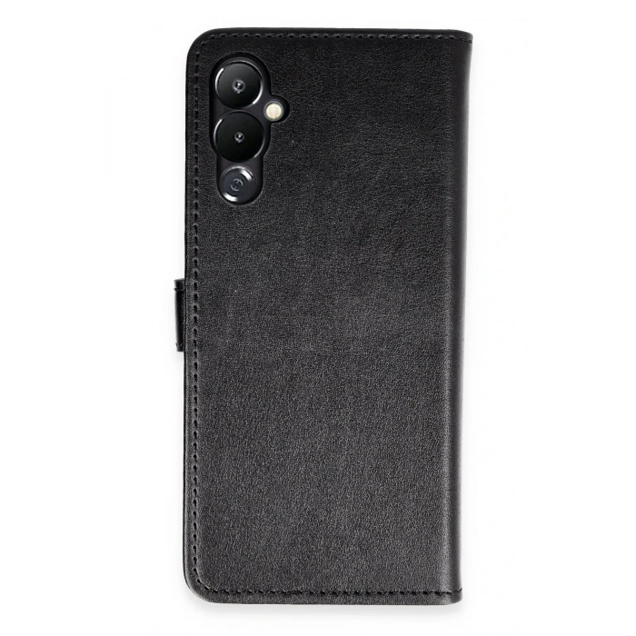 Tecno Pova 4 Kılıf Trend S Plus Kapaklı Kılıf - Siyah