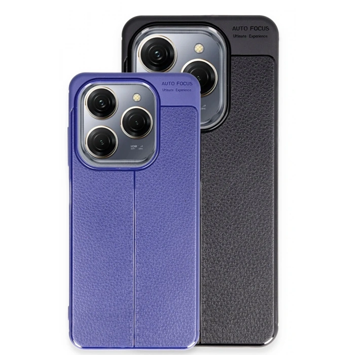 Tecno Spark 20 Pro Kılıf Auto Focus Kapak - Lacivert