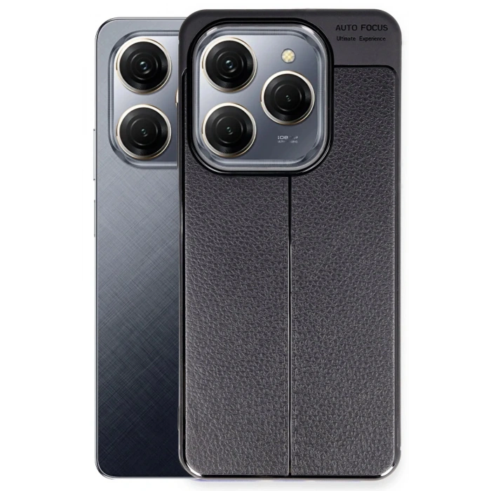Tecno Spark 20 Pro Kılıf Auto Focus Kapak - Siyah
