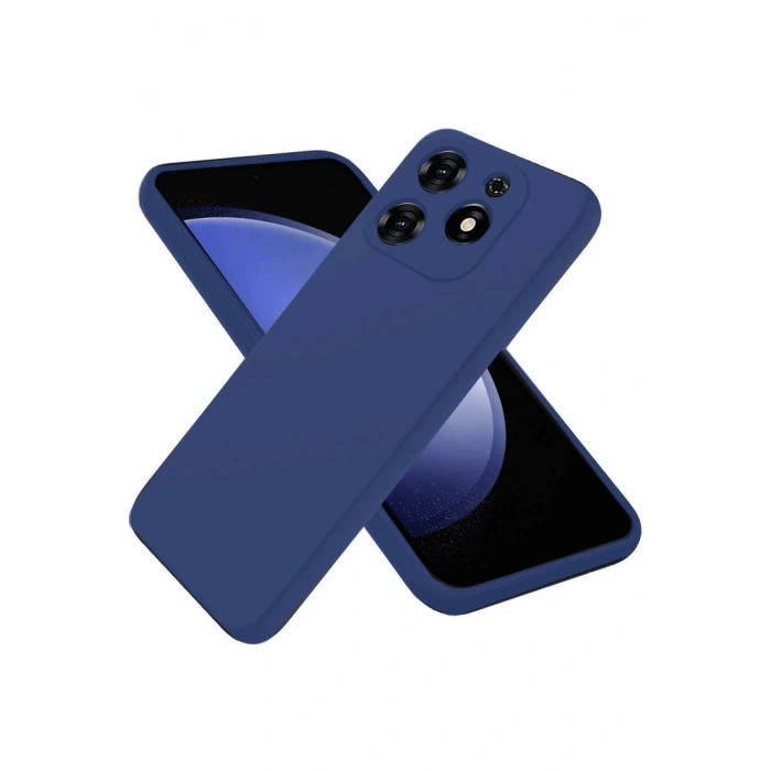 Tecno Spark Go 2024 Kılıf First Silikon - Lacivert