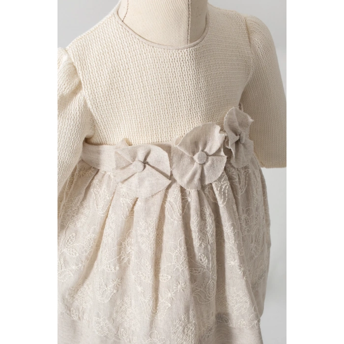 Tongs Baby Elbise 8051 Ekru