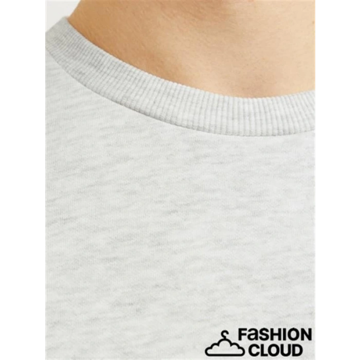 Üç İplik Küçük Baskılı Erkek Sweatshirt