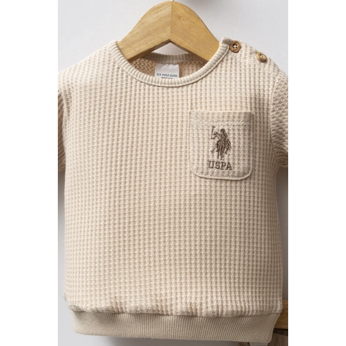 U.s. Polo Assn 2 Li Takım Usb2587 Bej