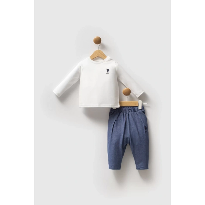 U.s. Polo Assn 3lü Takım Usb2597 Mavi