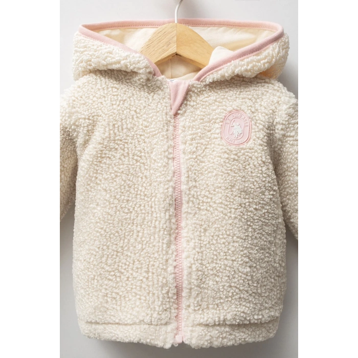 U.s. Polo Assn Bebek Mont Usb2776 Ekru