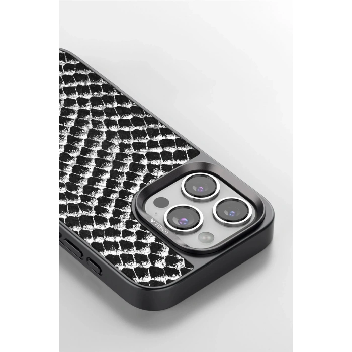 Venco iPhone 15 Pro Viper Kapak - Kahverengi
