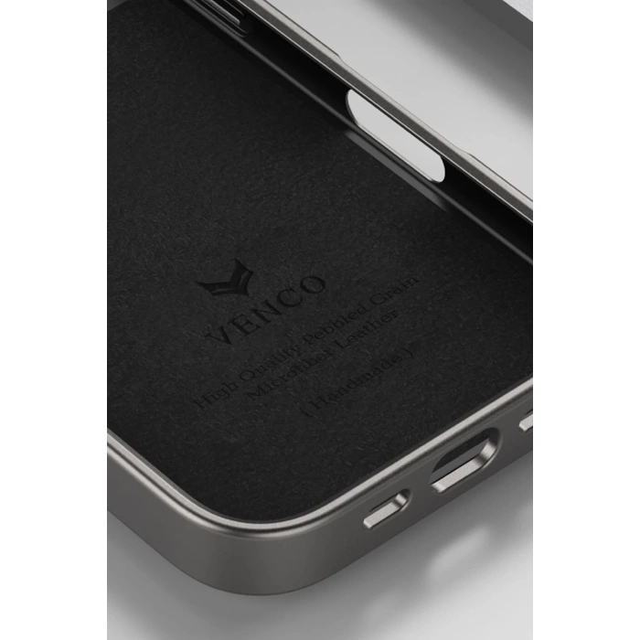 Venco iPhone 16 Pro Wave Kapak - Kahverengi