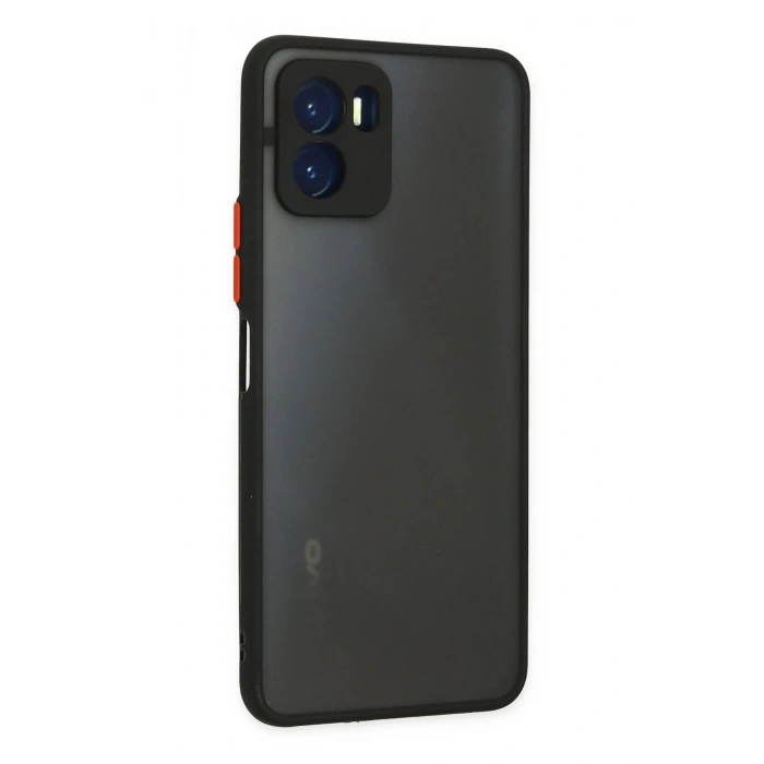 Vivo Y15S Kılıf Montreal Silikon Kapak - Siyah