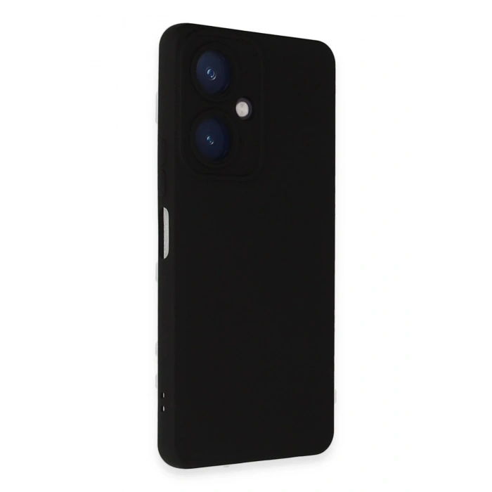 Vivo Y27 Kılıf Nano içi Kadife Silikon - Siyah