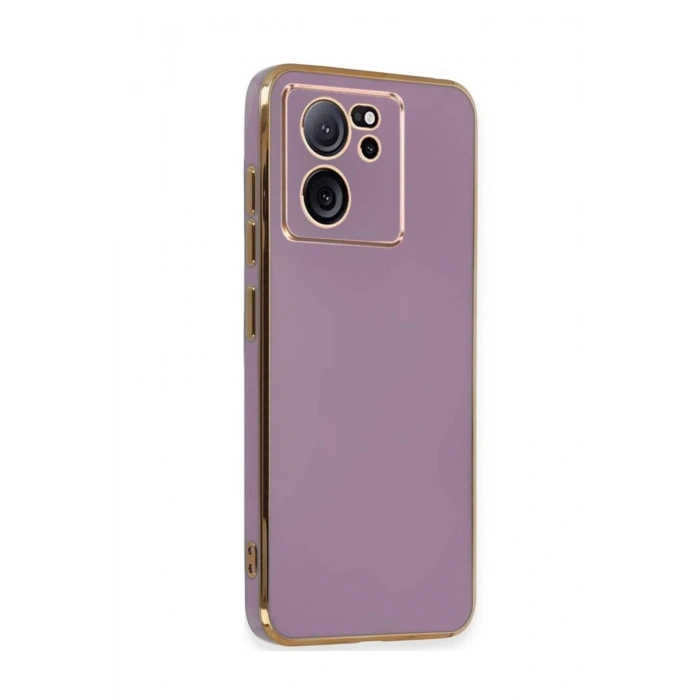 Xiaomi Mi 13T Pro Kılıf Volet Silikon - Mor