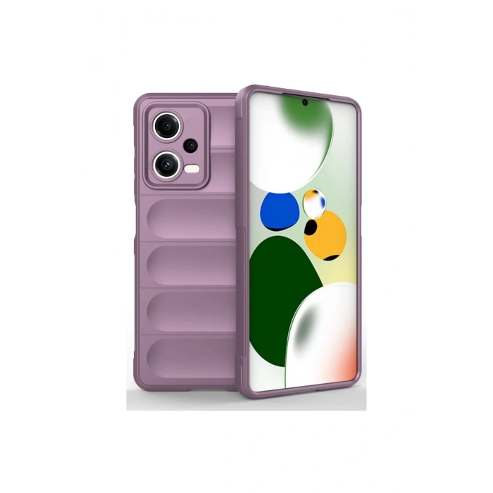 Xiaomi Poco X5 5G Kılıf Optimum Silikon - Mor