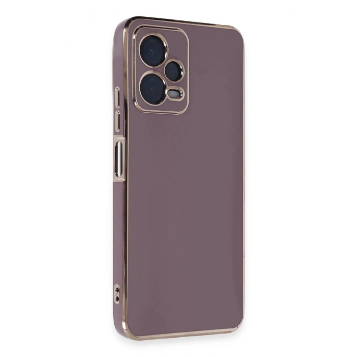 Xiaomi Poco X5 5G Kılıf Volet Silikon - Mor