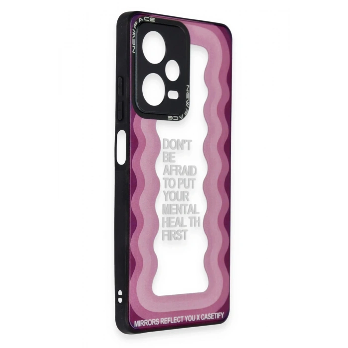 Xiaomi Poco X5 Pro 5G Kılıf Mirror Desenli Kapak - Mirror - 11