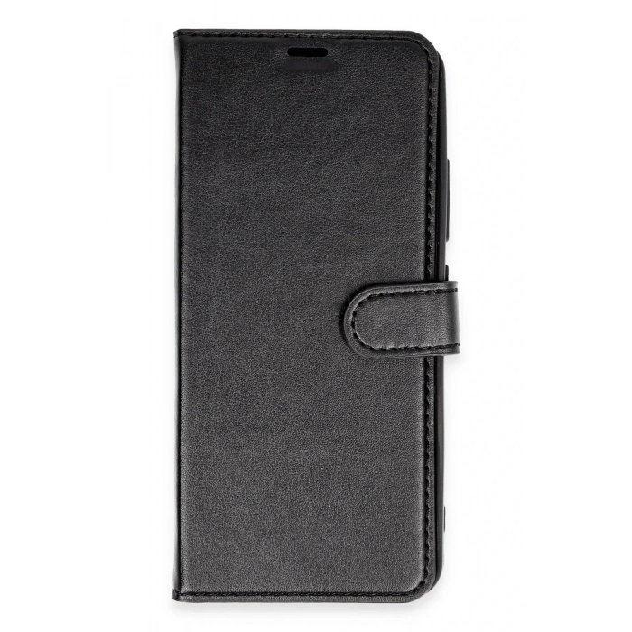 Xiaomi Redmi 10A Kılıf Trend S Plus Kapaklı Kılıf - Siyah