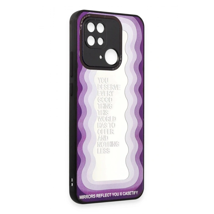 Xiaomi Redmi 10C Kılıf Mirror Desenli Kapak - Mirror - 5