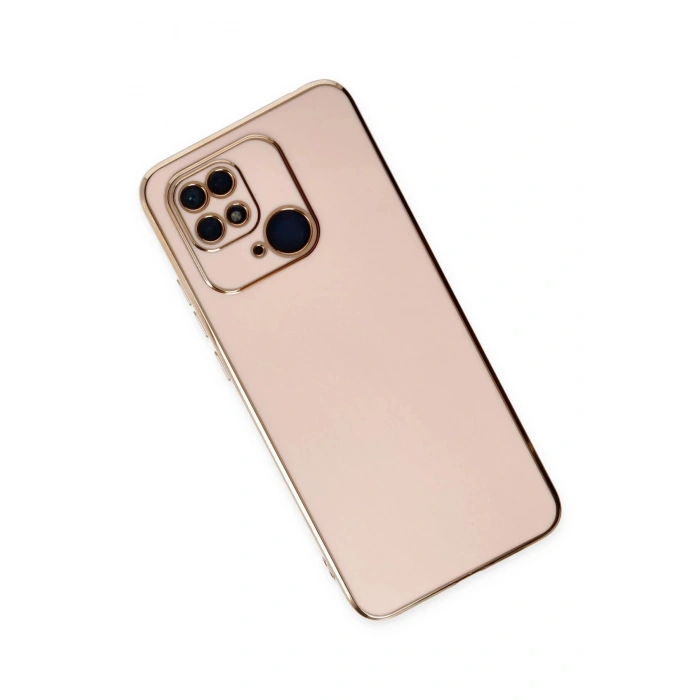 Xiaomi Redmi 10C Kılıf Volet Silikon - Pembe