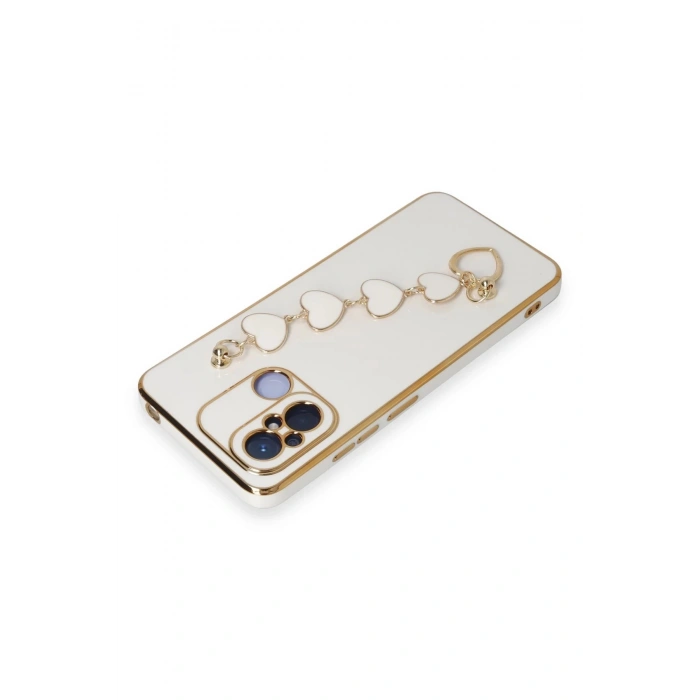 Xiaomi Redmi 12C Kılıf Esila Silikon - Beyaz