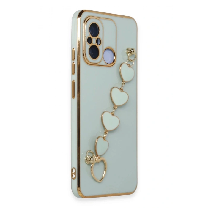 Xiaomi Redmi 12C Kılıf Esila Silikon - Su Yeşili