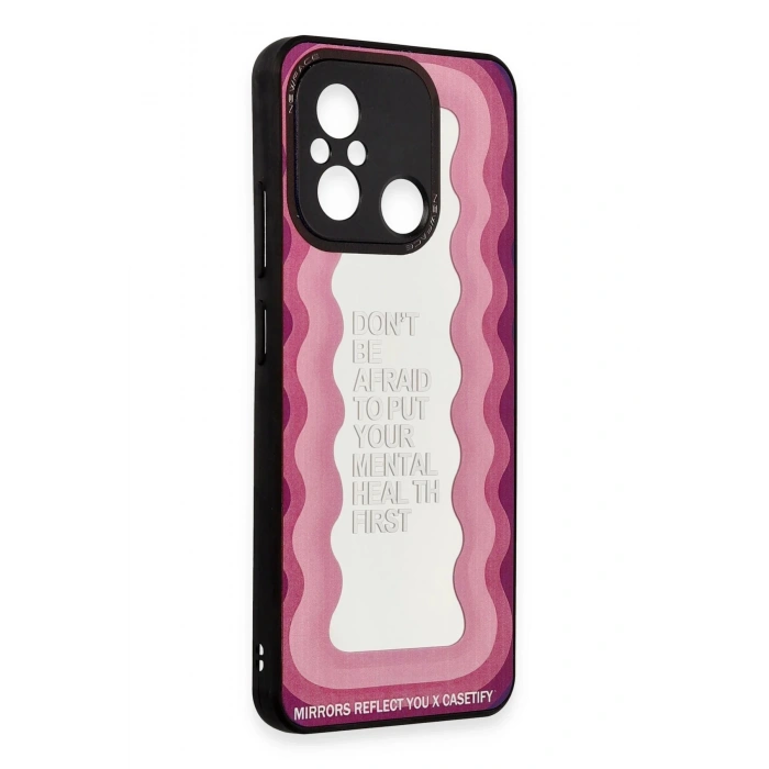 Xiaomi Redmi 12C Kılıf Mirror Desenli Kapak - Mirror - 11