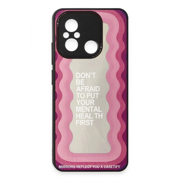 Xiaomi Redmi 12C Kılıf Mirror Desenli Kapak - Mirror - 11