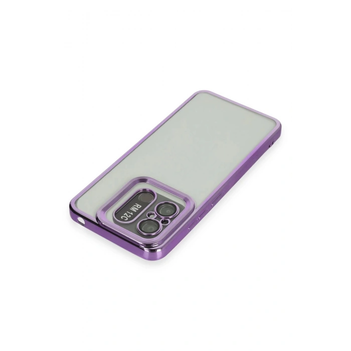 Xiaomi Redmi 12C Kılıf Slot Silikon - Mor