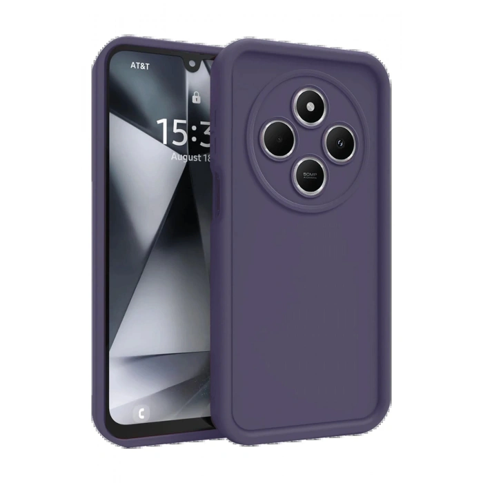 Xiaomi Redmi 14C Kılıf Viera Silikon - Mürdüm