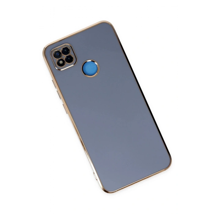 Xiaomi Redmi 9C Kılıf Volet Silikon - Mavi