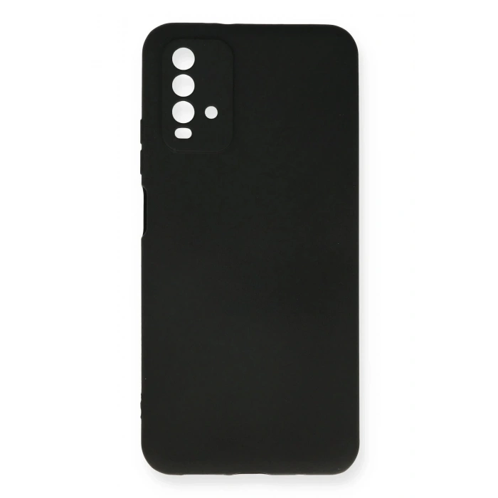 Xiaomi Redmi 9T Kılıf First Silikon - Siyah