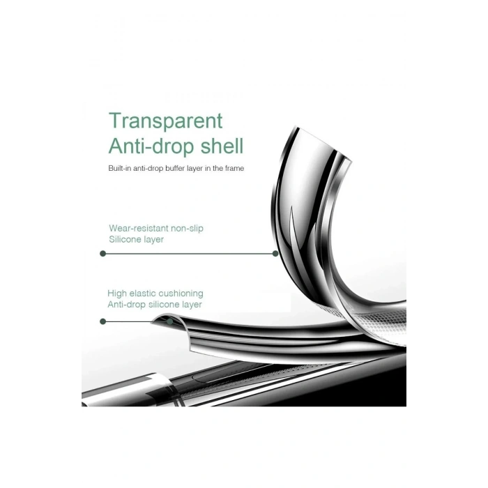 Xiaomi Redmi 9T Kılıf Lüx Şeffaf Silikon