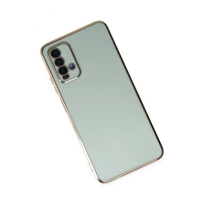 Xiaomi Redmi 9T Kılıf Volet Silikon - Açık Yeşil