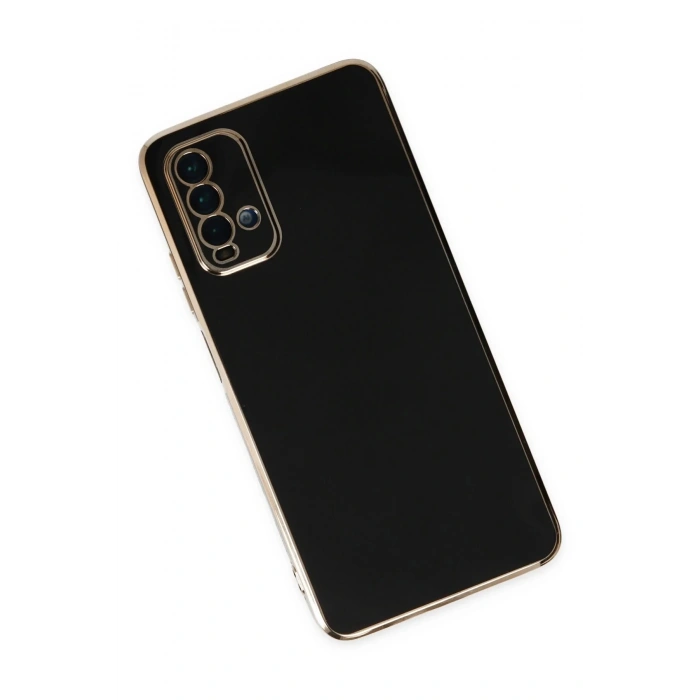 Xiaomi Redmi 9T Kılıf Volet Silikon - Siyah