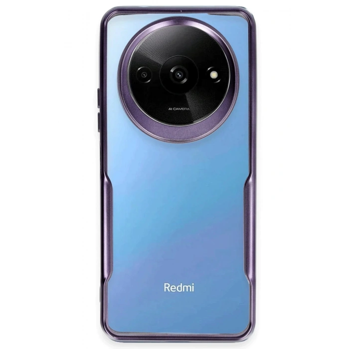 Xiaomi Redmi A3 4G Kılıf Boyi Silikon Kapak - Derin Mor