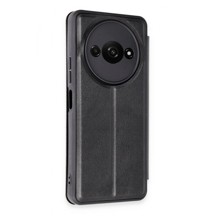 Xiaomi Redmi A3 4G Kılıf Flip Cover - Siyah