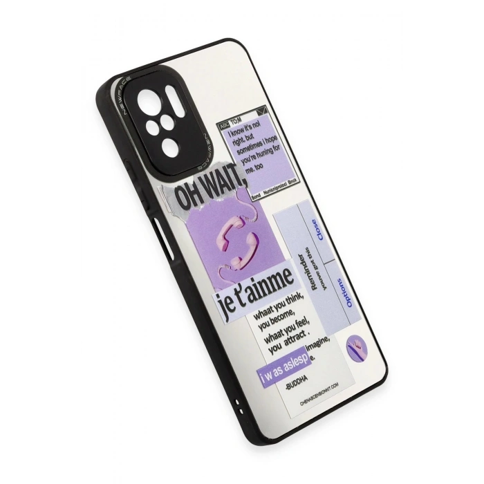 Xiaomi Redmi Note 10 Kılıf Mirror Desenli Kapak - Mirror - 4