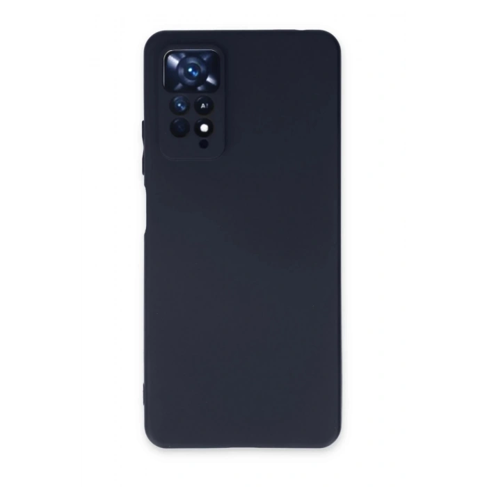 Xiaomi Redmi Note 11 Pro Kılıf First Silikon - Lacivert