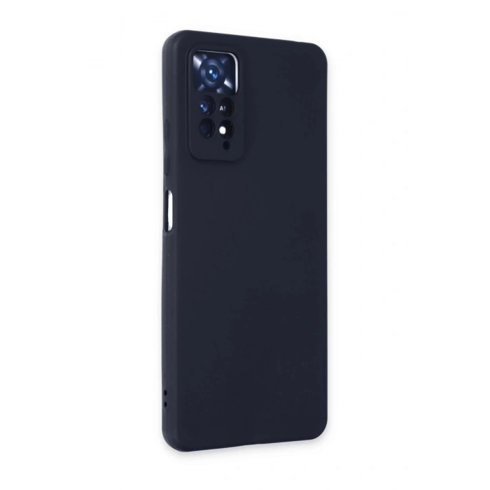 Xiaomi Redmi Note 11 Pro Kılıf First Silikon - Lacivert
