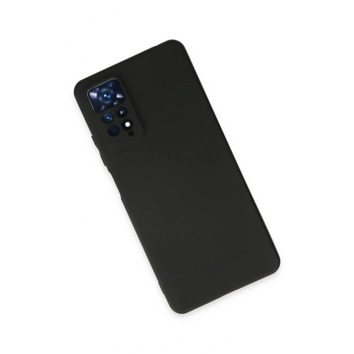 Xiaomi Redmi Note 11 Pro Kılıf First Silikon - Siyah