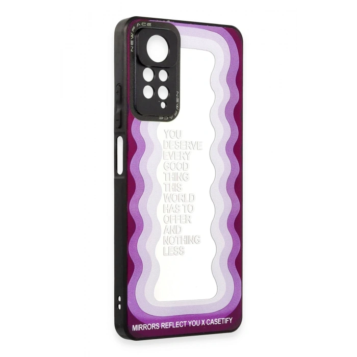 Xiaomi Redmi Note 11 Pro Kılıf Mirror Desenli Kapak - Mirror - 5
