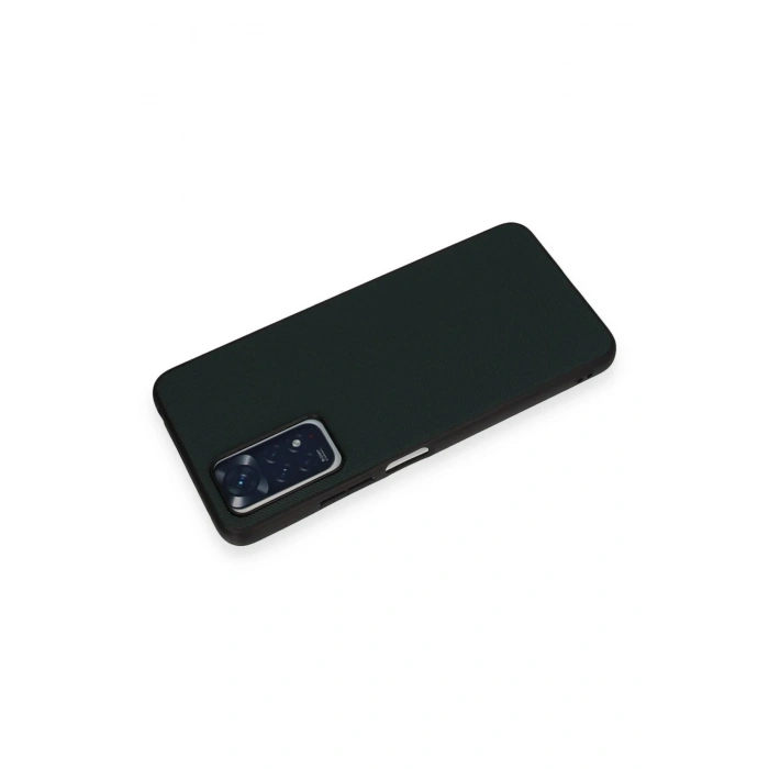 Xiaomi Redmi Note 11 Pro Kılıf Taft Kapak - Koyu Yeşil