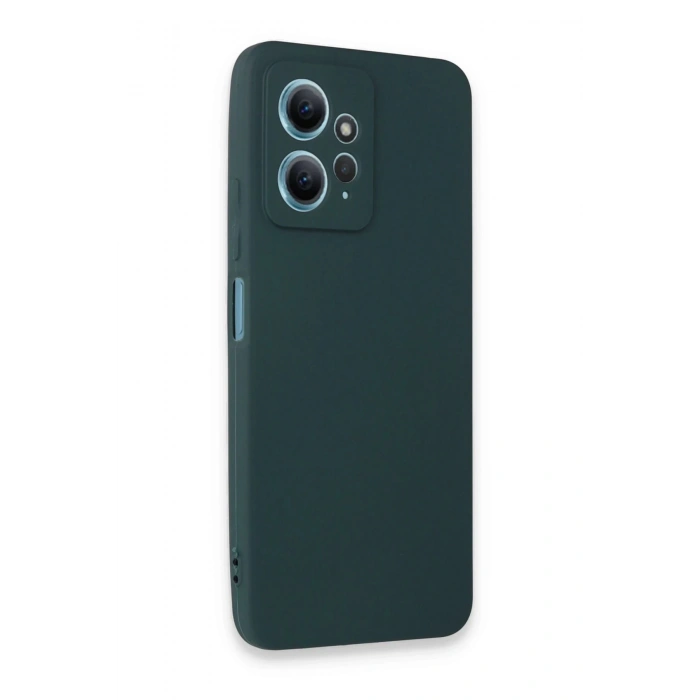 Xiaomi Redmi Note 12 4G Kılıf First Silikon - Koyu Yeşil