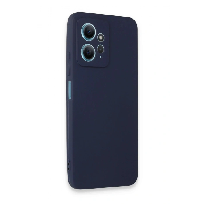 Xiaomi Redmi Note 12 4G Kılıf First Silikon - Lacivert