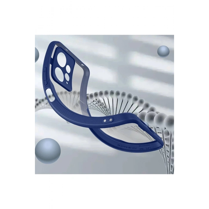 Xiaomi Redmi Note 12 5G Kılıf Platin Silikon - Lacivert