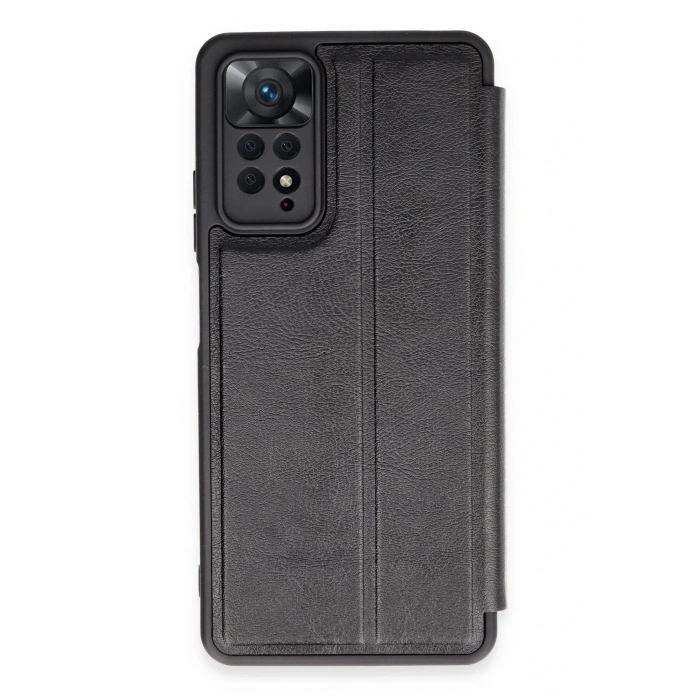 Xiaomi Redmi Note 12 Pro 4G Kılıf Flip Cover - Siyah