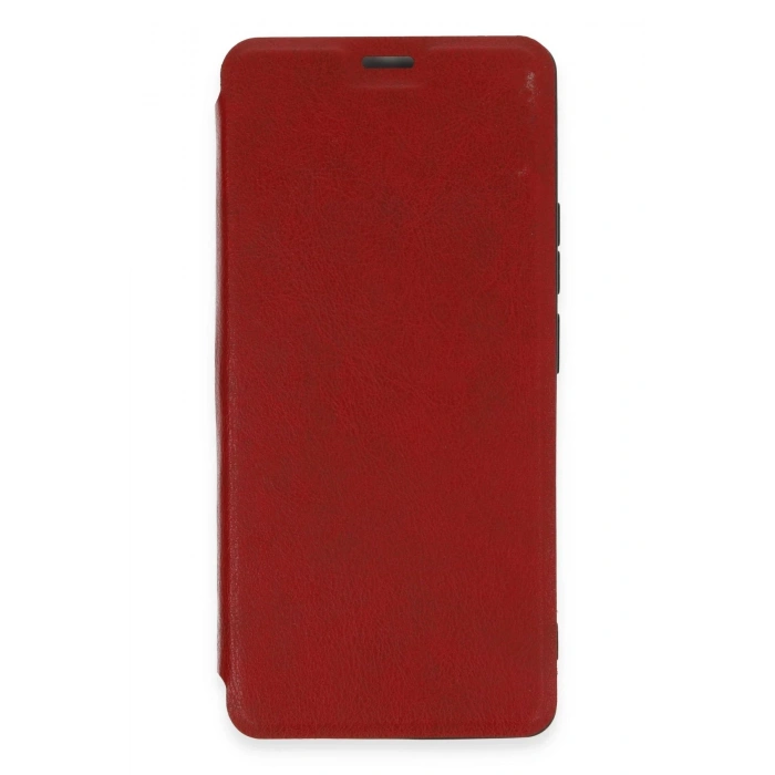 Xiaomi Redmi Note 13 4G Kılıf Flip Cover - Kırmızı