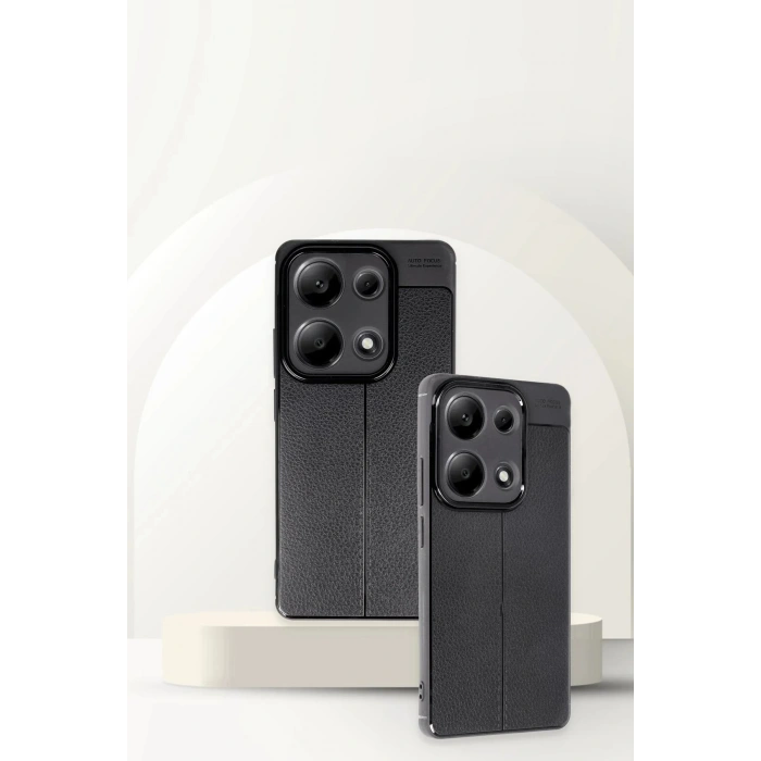 Xiaomi Redmi Note 13 Pro 4G Kılıf Auto Focus Kapak - Kırmızı