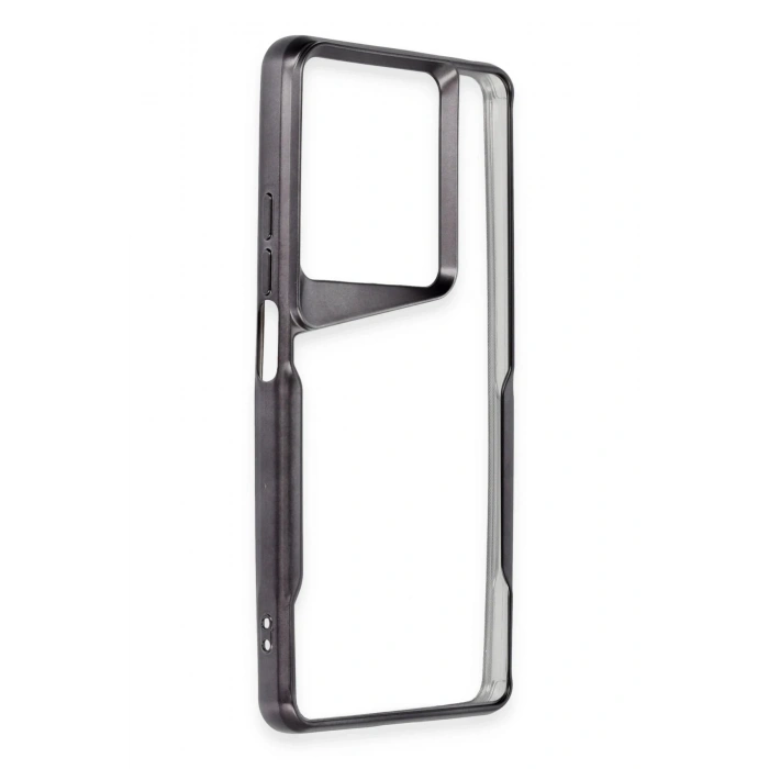 Xiaomi Redmi Note 13 Pro 4G Kılıf Boyi Silikon Kapak - Siyah