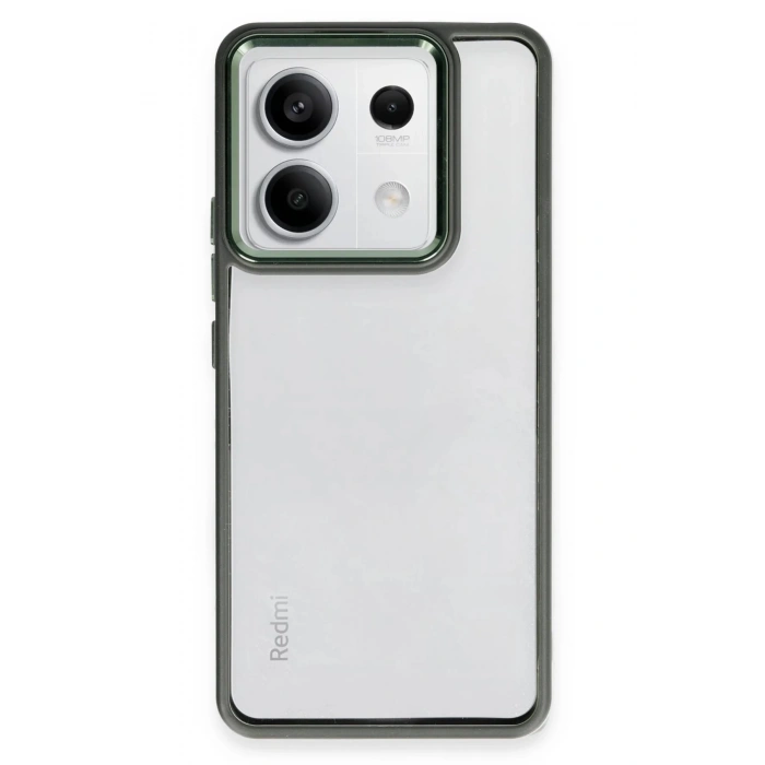 Xiaomi Redmi Note 13 Pro 4G Kılıf Power Silikon - Koyu Yeşil