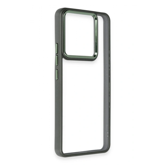 Xiaomi Redmi Note 13 Pro 4G Kılıf Power Silikon - Koyu Yeşil