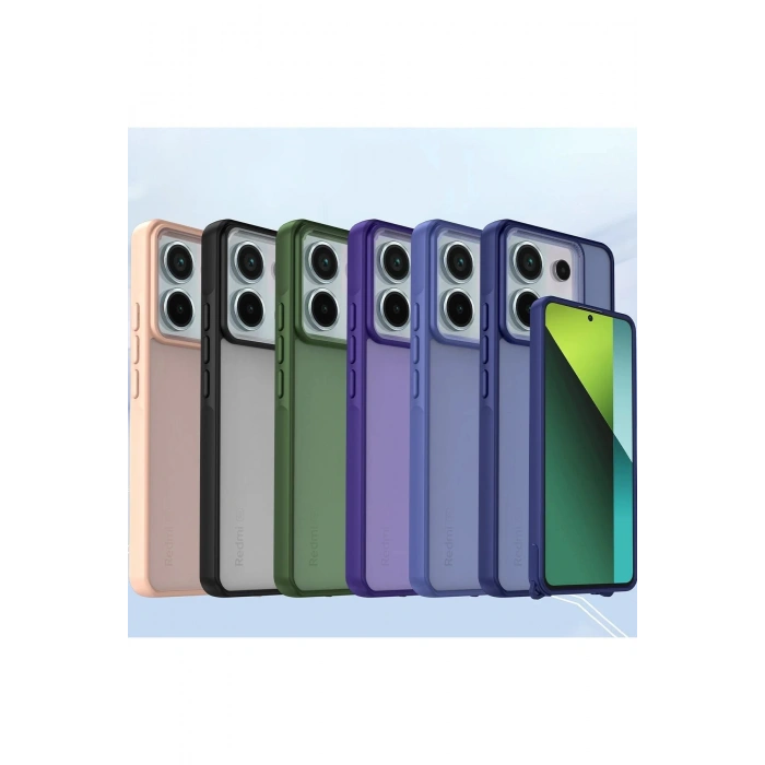 Xiaomi Redmi Note 13 Pro 5G Kılıf Elegant Kapak - Derin Mor